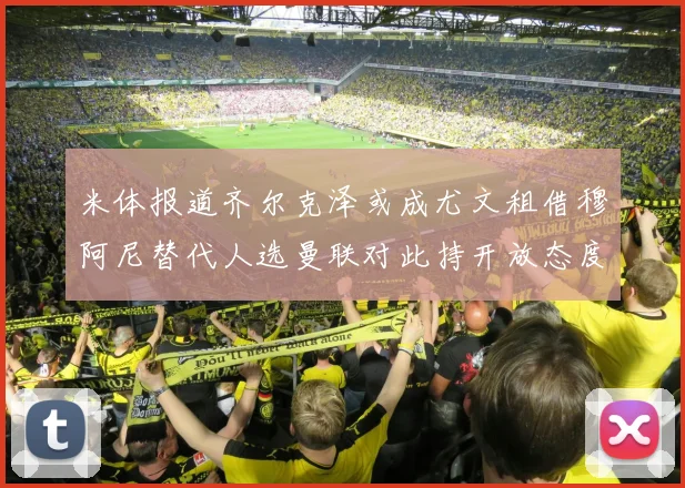 米体报道齐尔克泽或成尤文租借穆阿尼替代人选曼联对此持开放态度